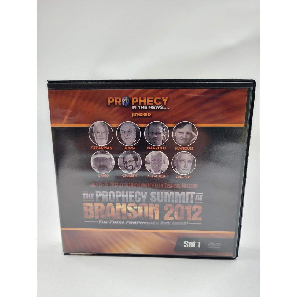 Prophecy Summit at Branson 2012 Set 1 DVD Collection Stearman Horn Marzulli